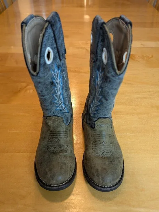 Kids Roper Cowboy Boots - Picture 4 of 6